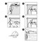 M&T Displays Opti Frame 8.5 in. X 11 in.  Poster Size 1 in. Black Color Profile, Mitred Corner, w/Back Support UCP255B181x2990 - alternate 4